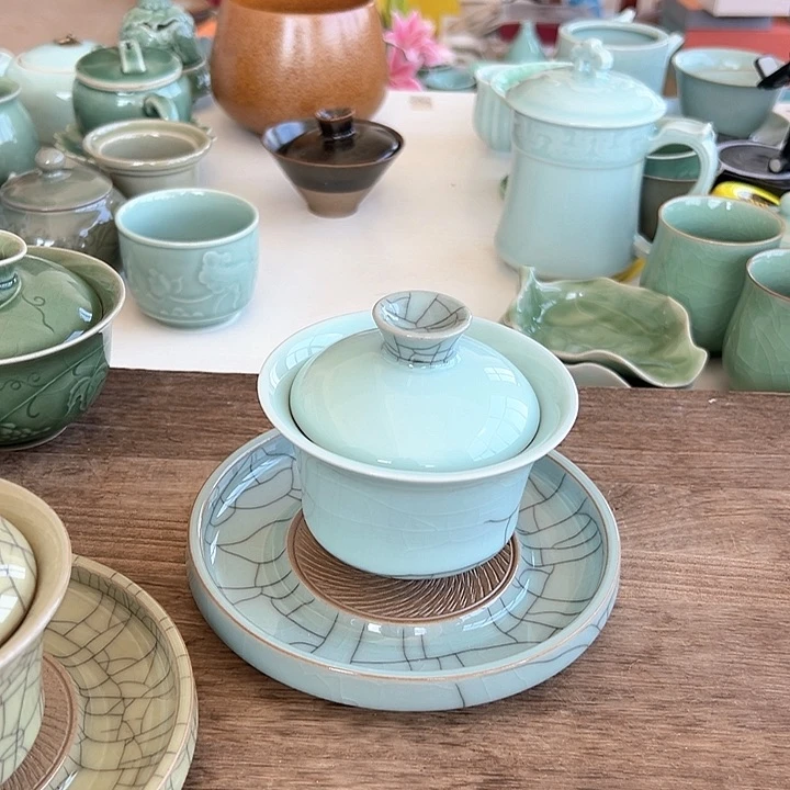 小米茶器龙泉青瓷