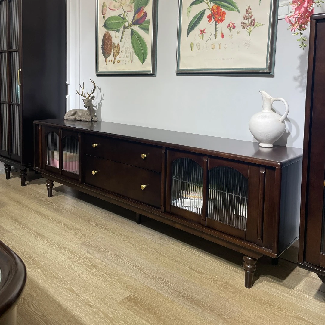 【亏米,直播开价】现代法式电视柜复古奶油风美式小户型