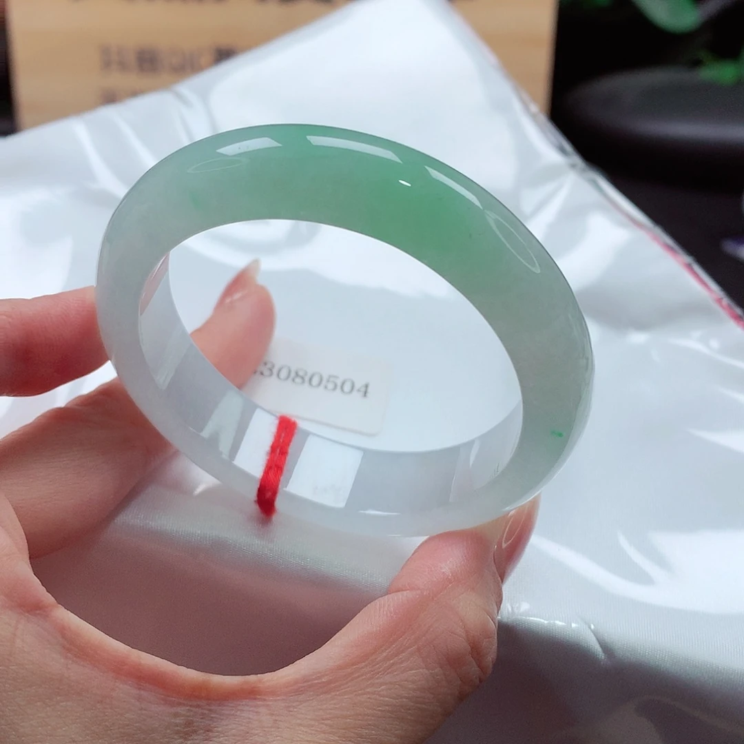 未镶嵌手镯翡翠106号，天然A货翡翠手镯