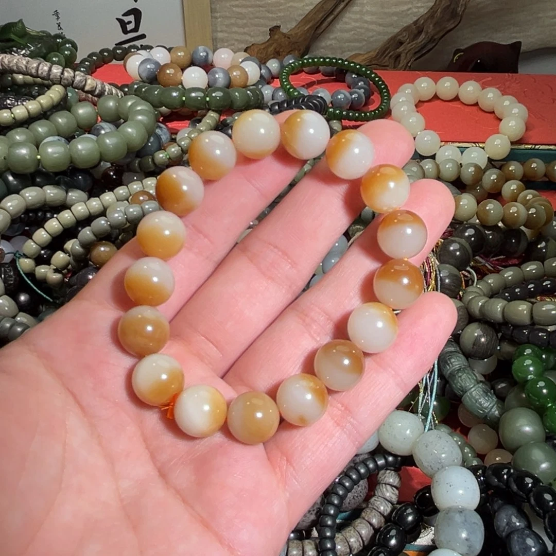 和田玉手链未镶嵌