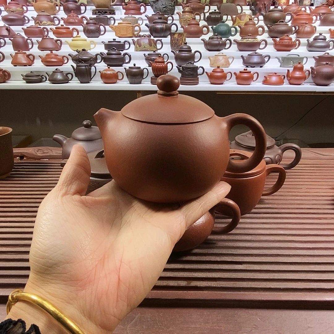 紫砂茶壶原矿紫砂工艺