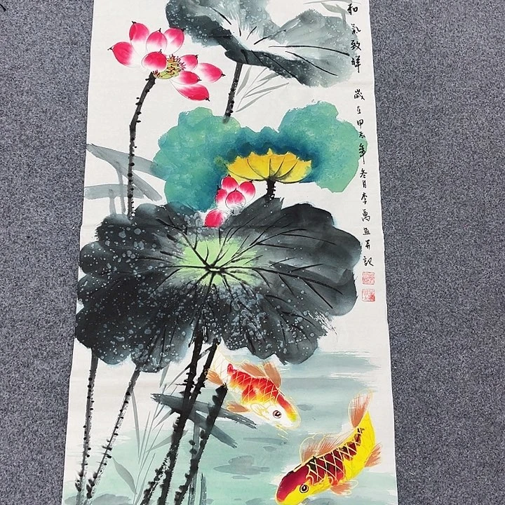 国画手绘国画作品真好看