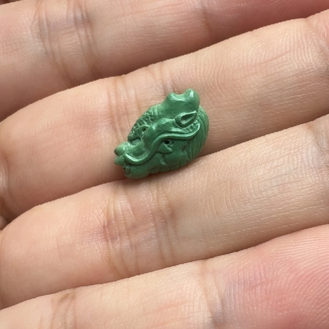 未镶嵌绿松石龙头
