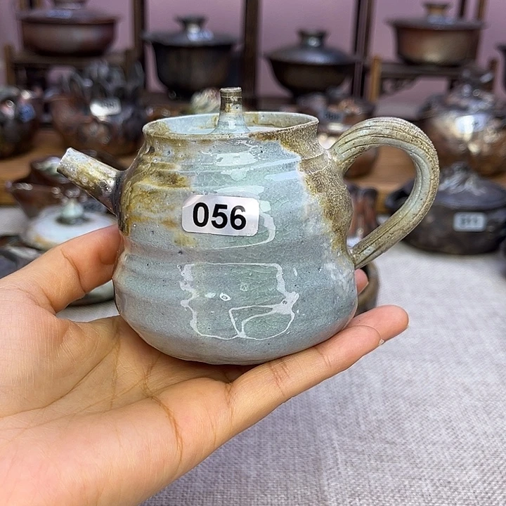 裸柴烧陶瓷手工茶器