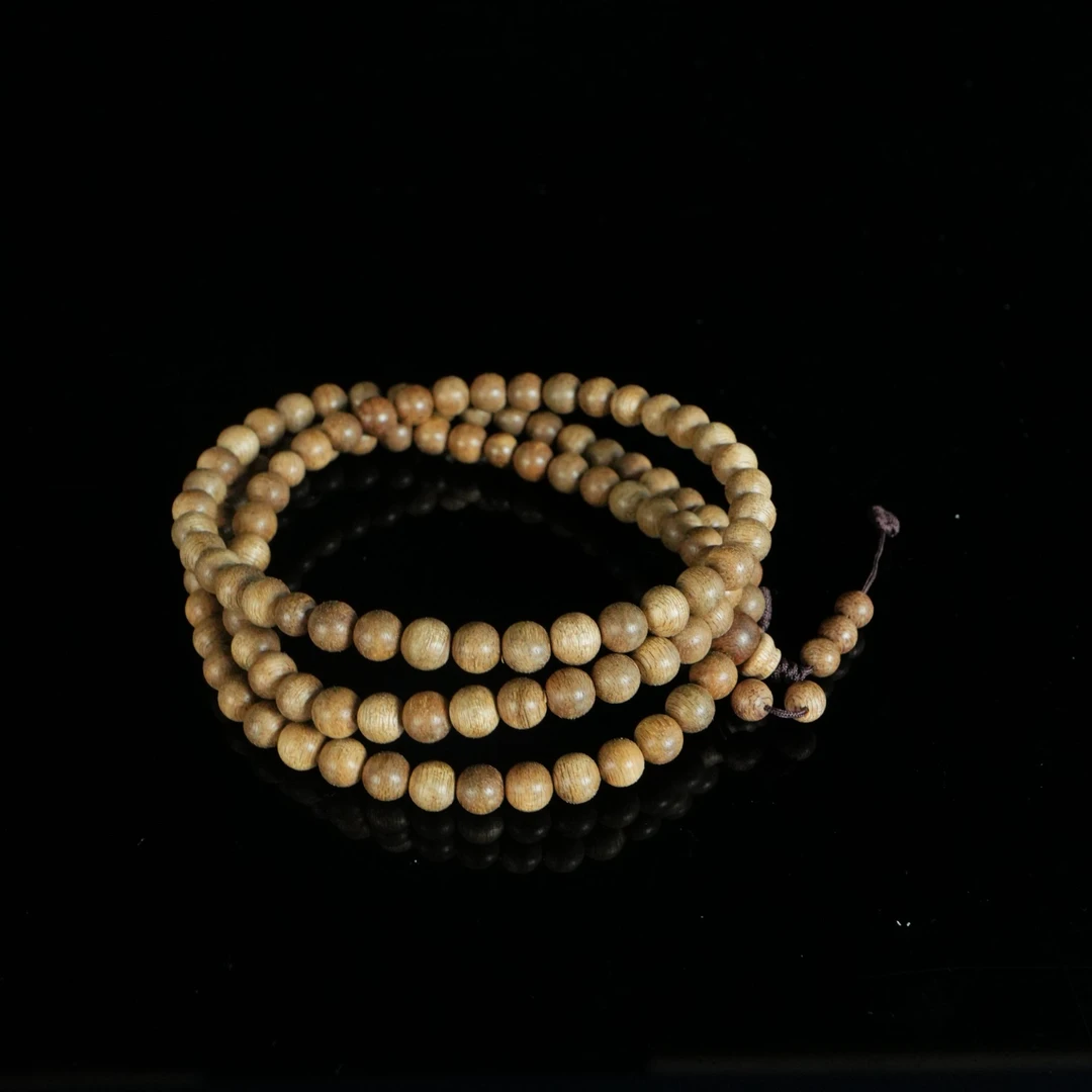 DY-B4171 马泥涝熟结老料沉香念珠 0.67cm 9.3g