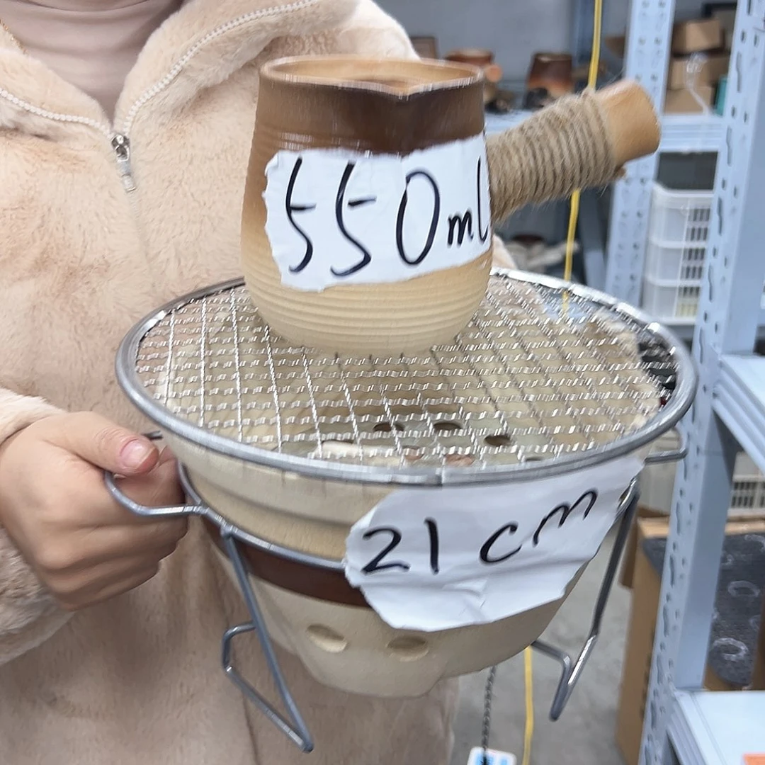 陶瓷陶瓷炉口21cm罐500m l