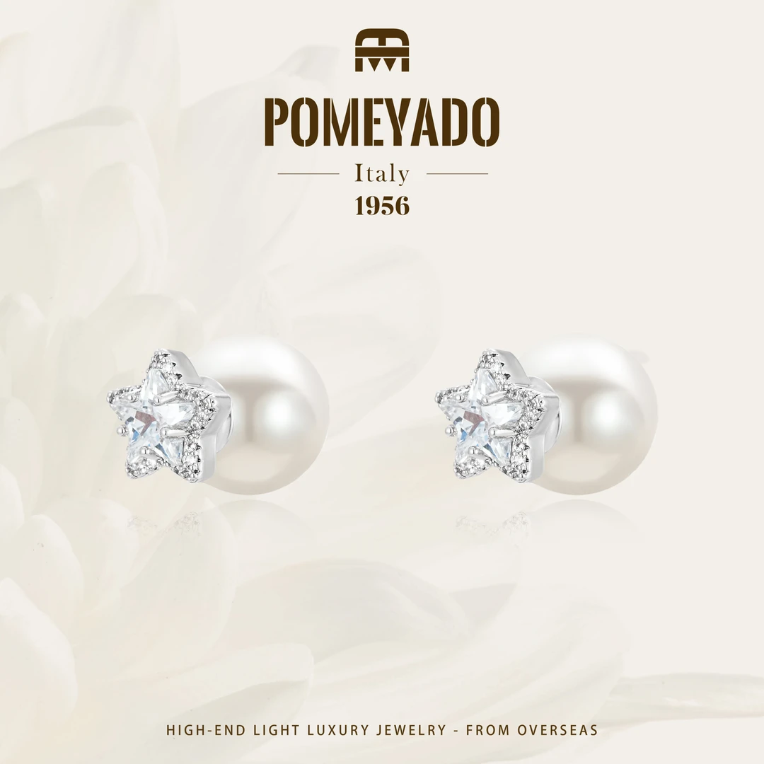 【星星夜】Pomeyado圣诞限定款星闪耳环F5612