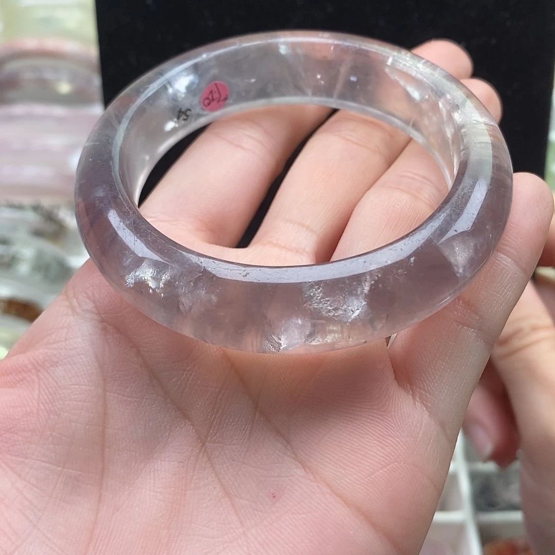 手镯萤石未镶嵌萤石54➕