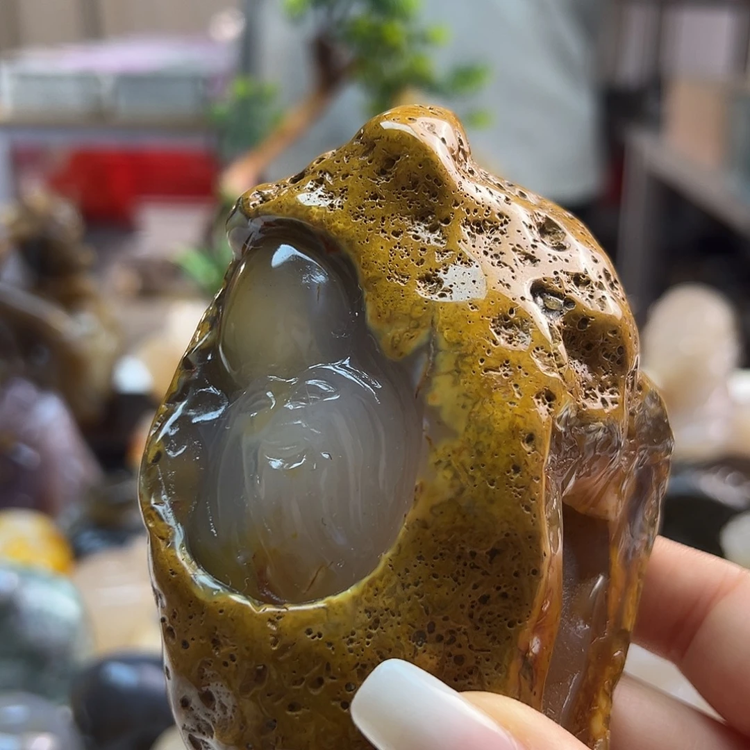 玛瑙/玉髓未镶嵌吊坠(不含链)