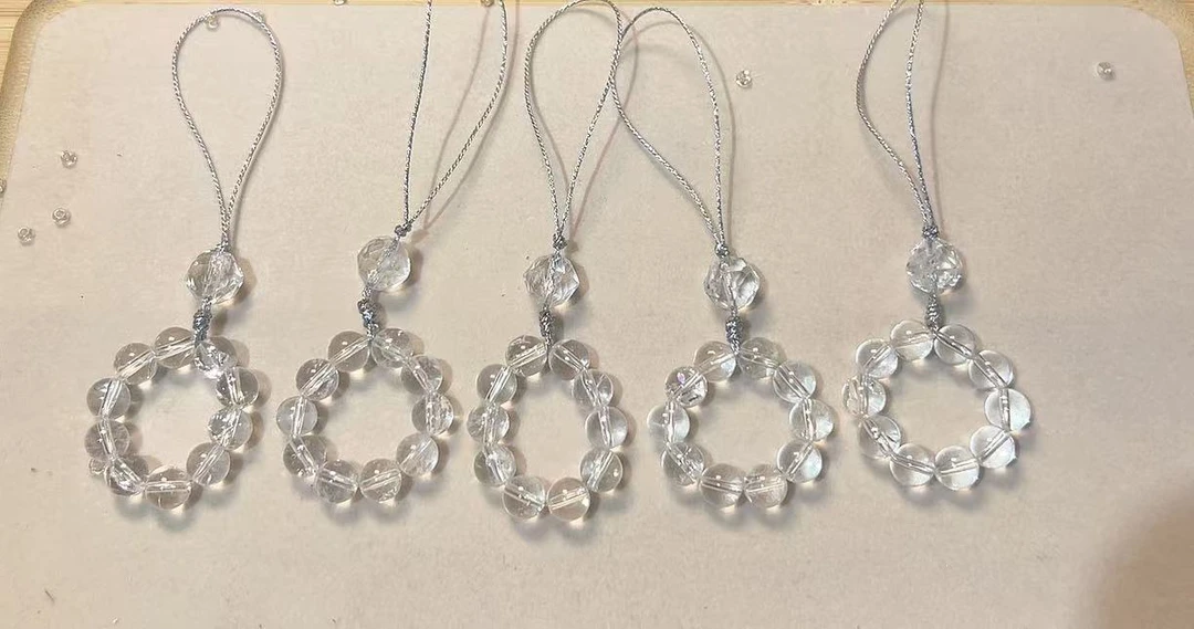 白水水DIY手机链