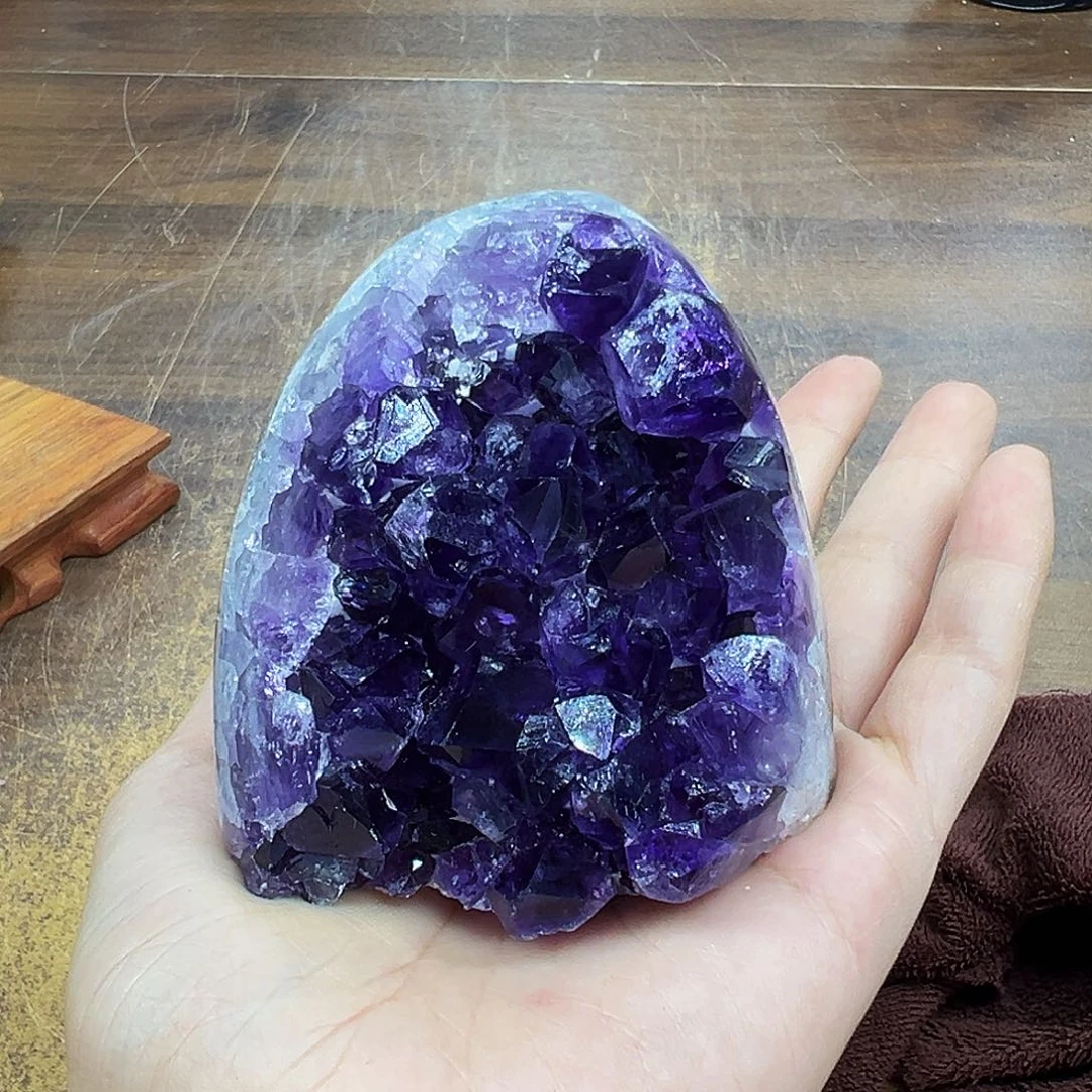 紫晶摆件未镶嵌晶体