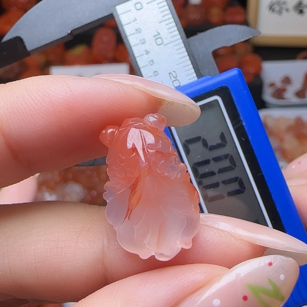 南红玛瑙未镶嵌颈饰