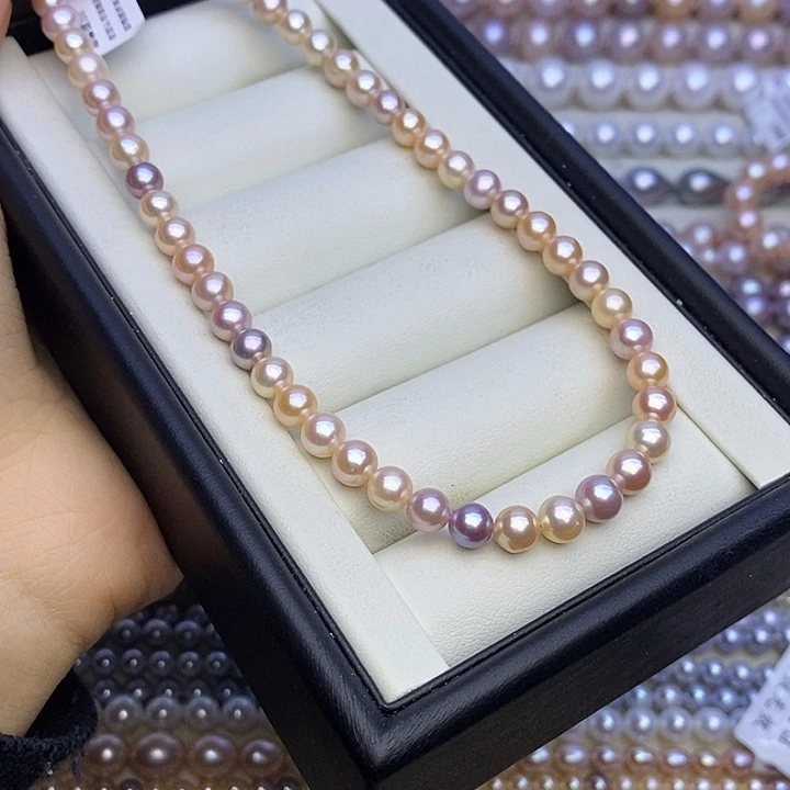 淡水珍珠项链未镶嵌5.5-6