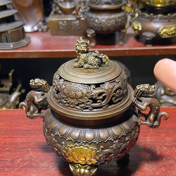 高端精美铜器摆件