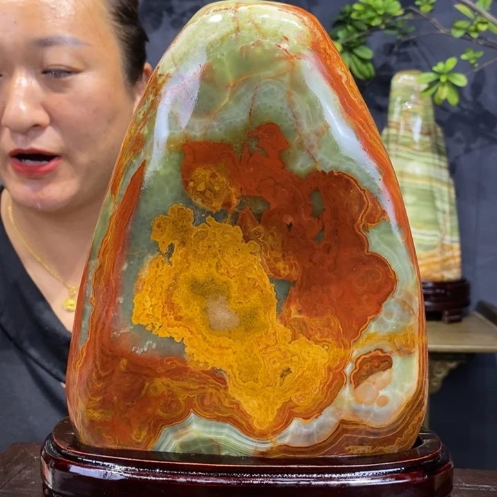 石材精品古青石摆件