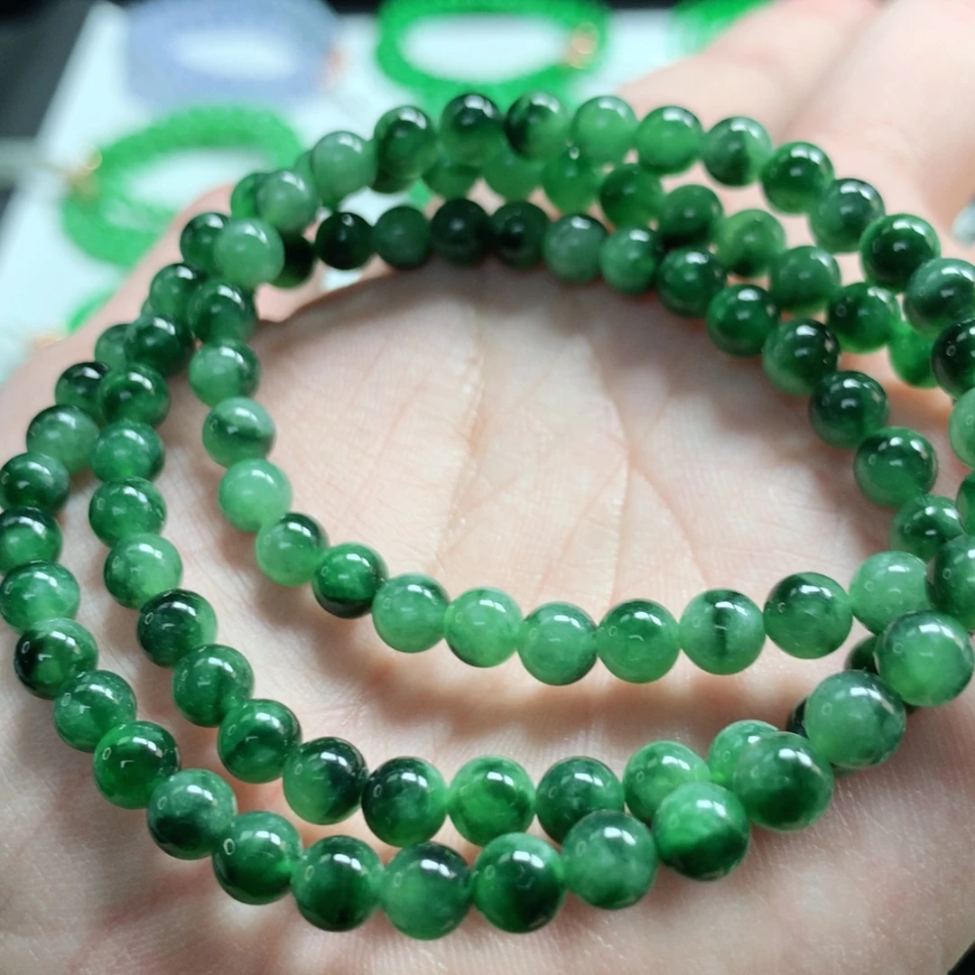 翡翠未镶嵌手链翡翠