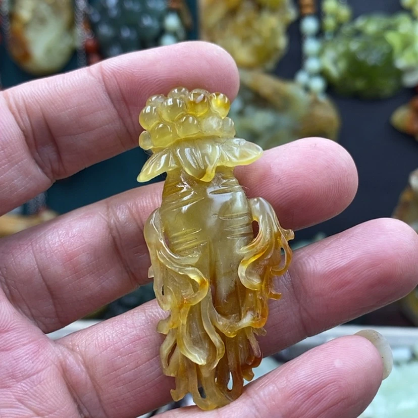 【闪购商品】未镶嵌岫玉吊坠