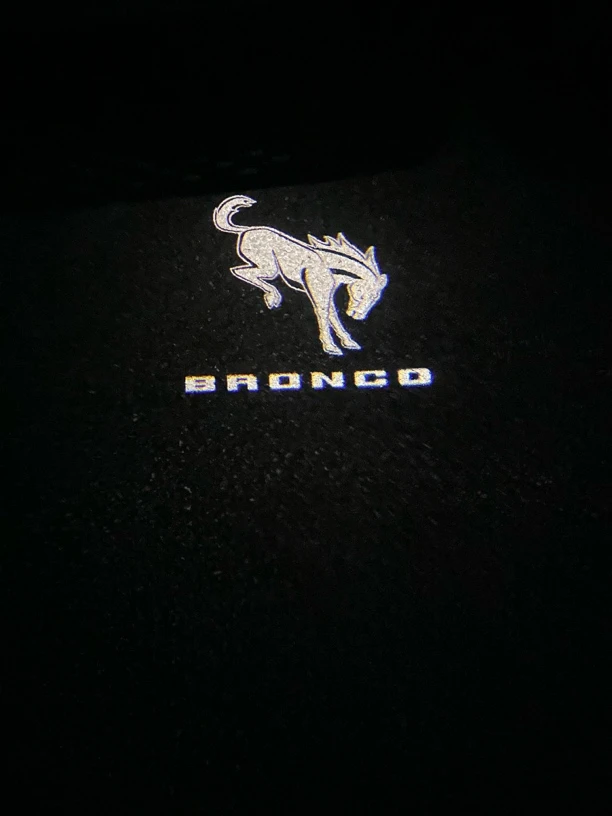 适用于福特烈马迎宾灯车内，烈马迎宾灯，烈马开门灯一对的价格装饰