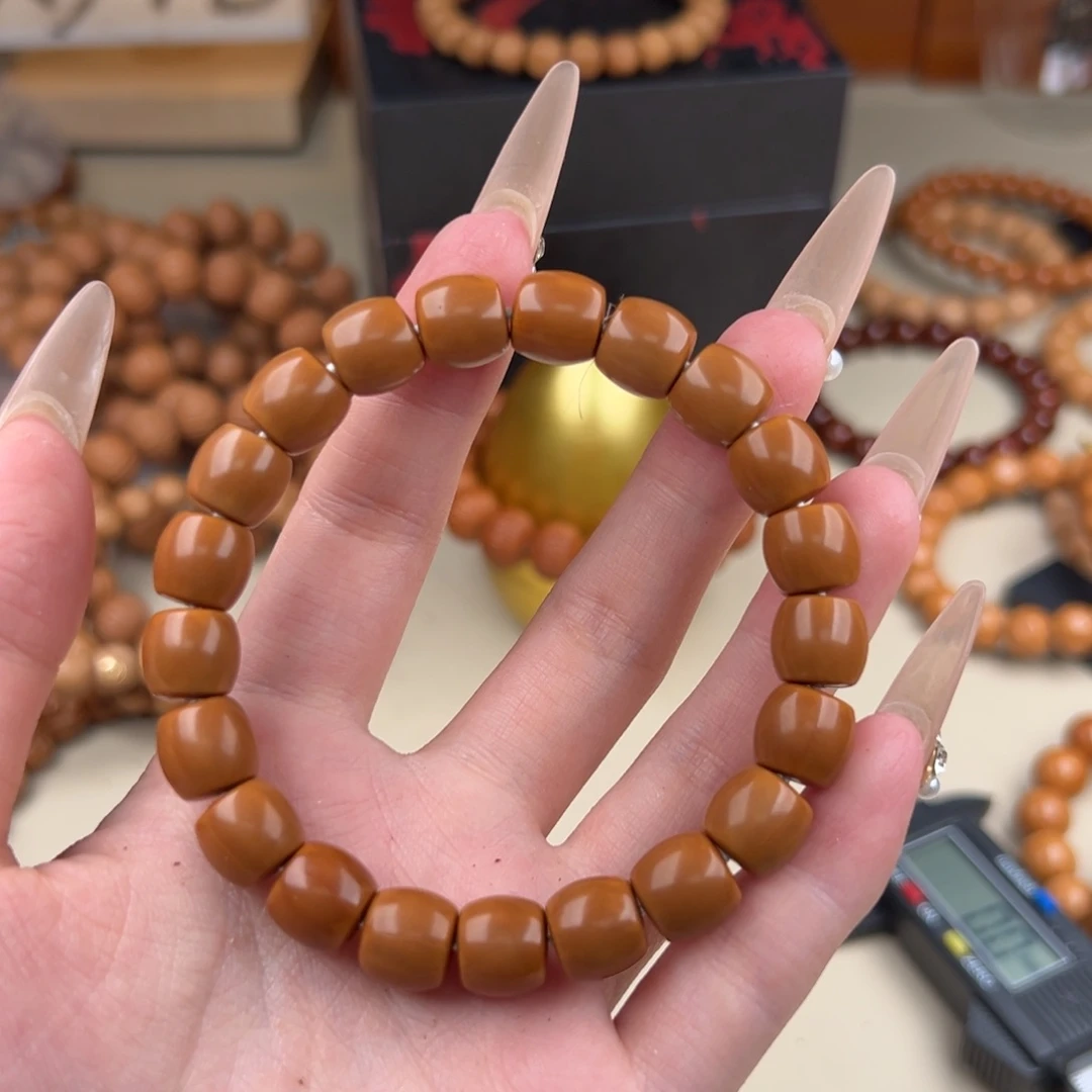 猴头核桃手串全品精工自然走色直切45.8