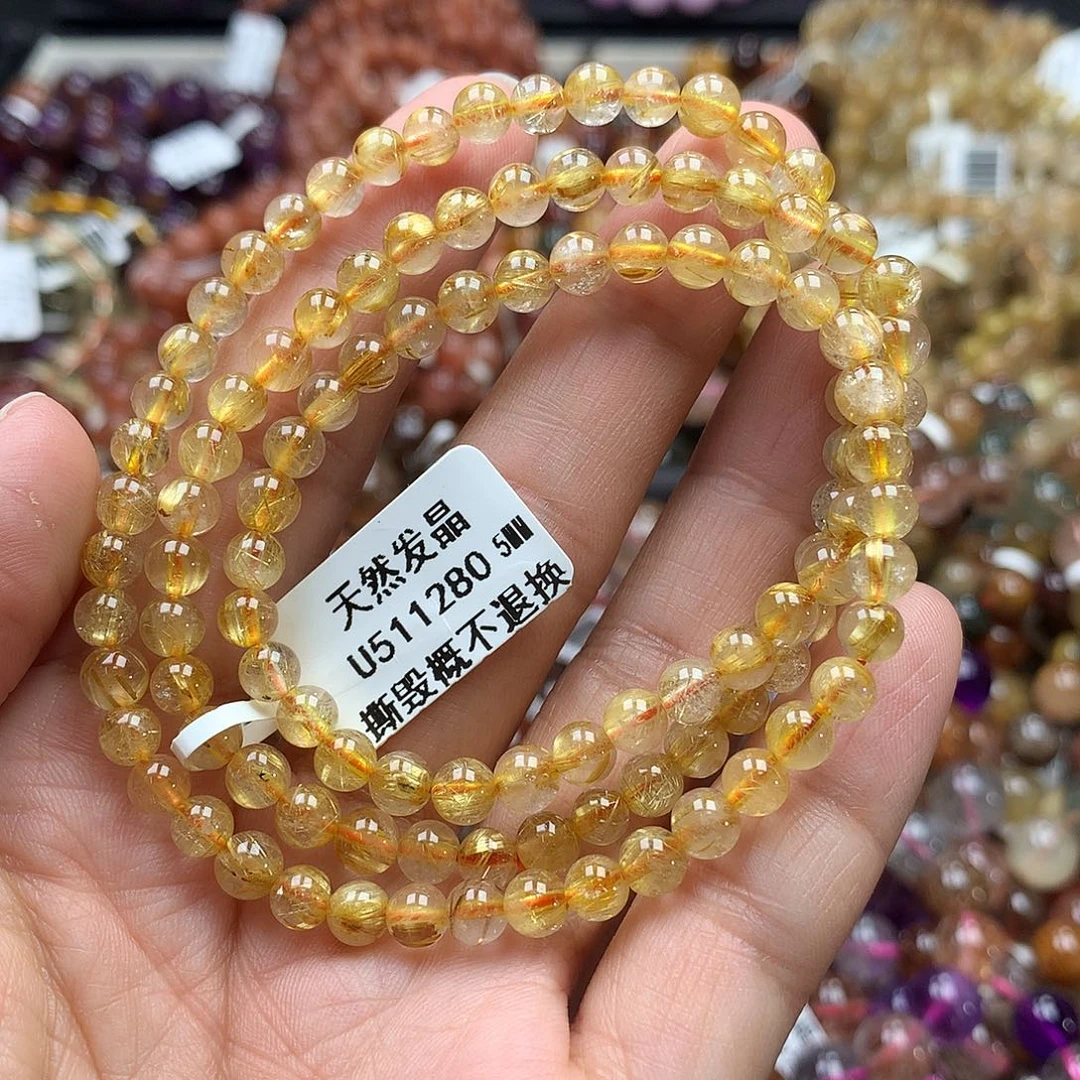 未镶嵌水晶手链，，，