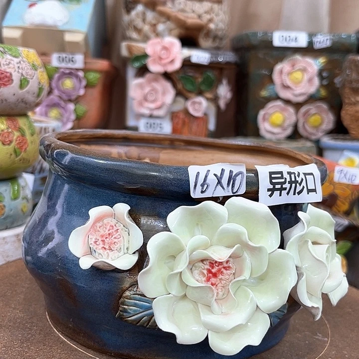 红陶粗陶花盆粗陶花盆