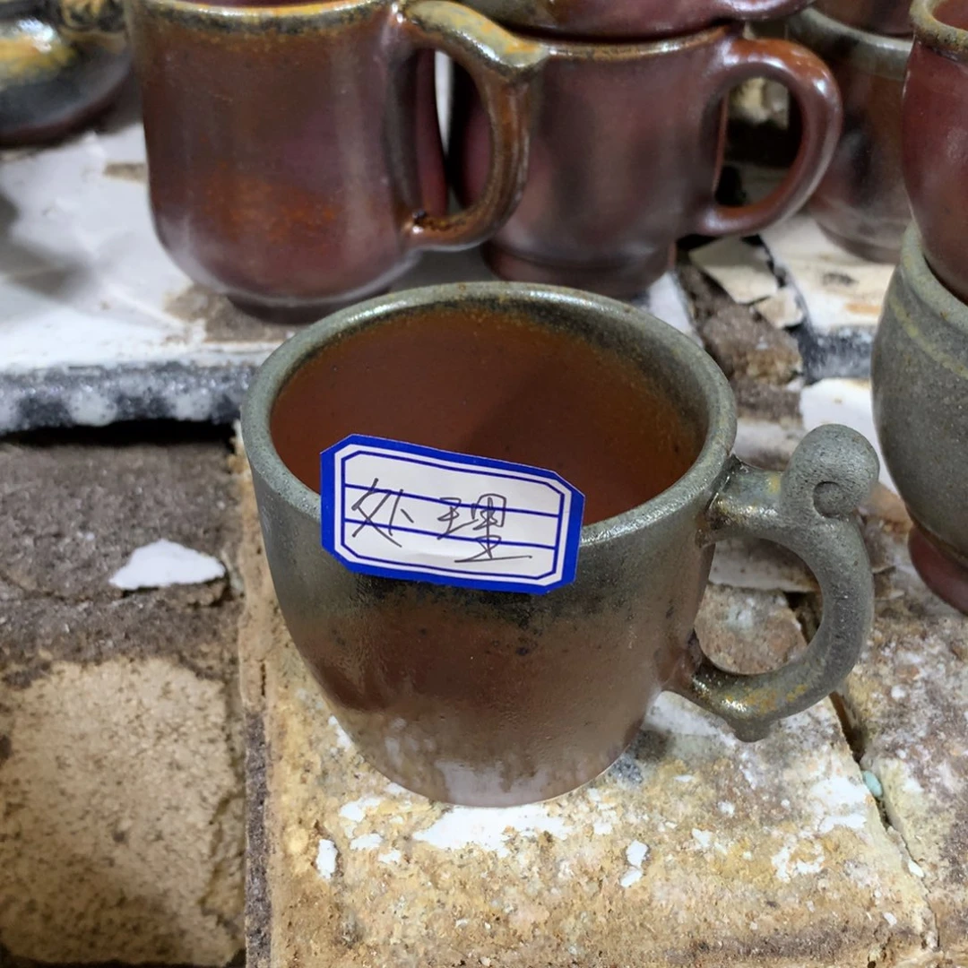茶壶紫砂纯自然柴烧