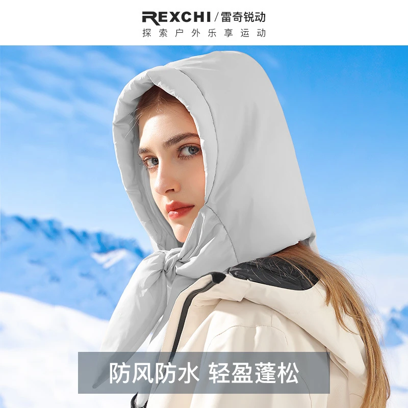 百搭韩版时尚网红女士帽子 冬季女士羽绒帽 圆顶无檐四边形印花尼
