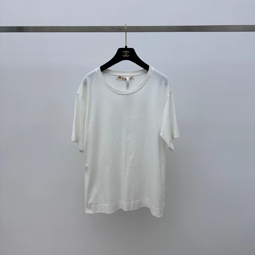 99新 MARNI 印花白T 40码 01747