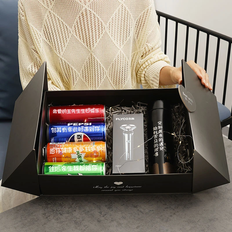 【送老公生日礼物】礼物diy刻字可乐送男朋友惊喜仪式感创意礼盒