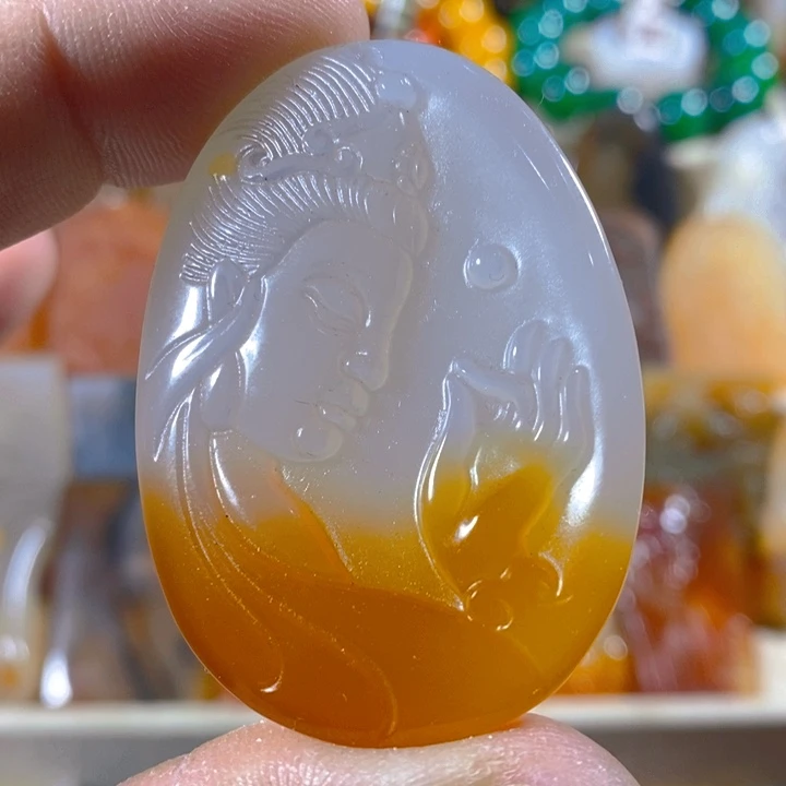 玛瑙/玉髓未镶嵌颈饰