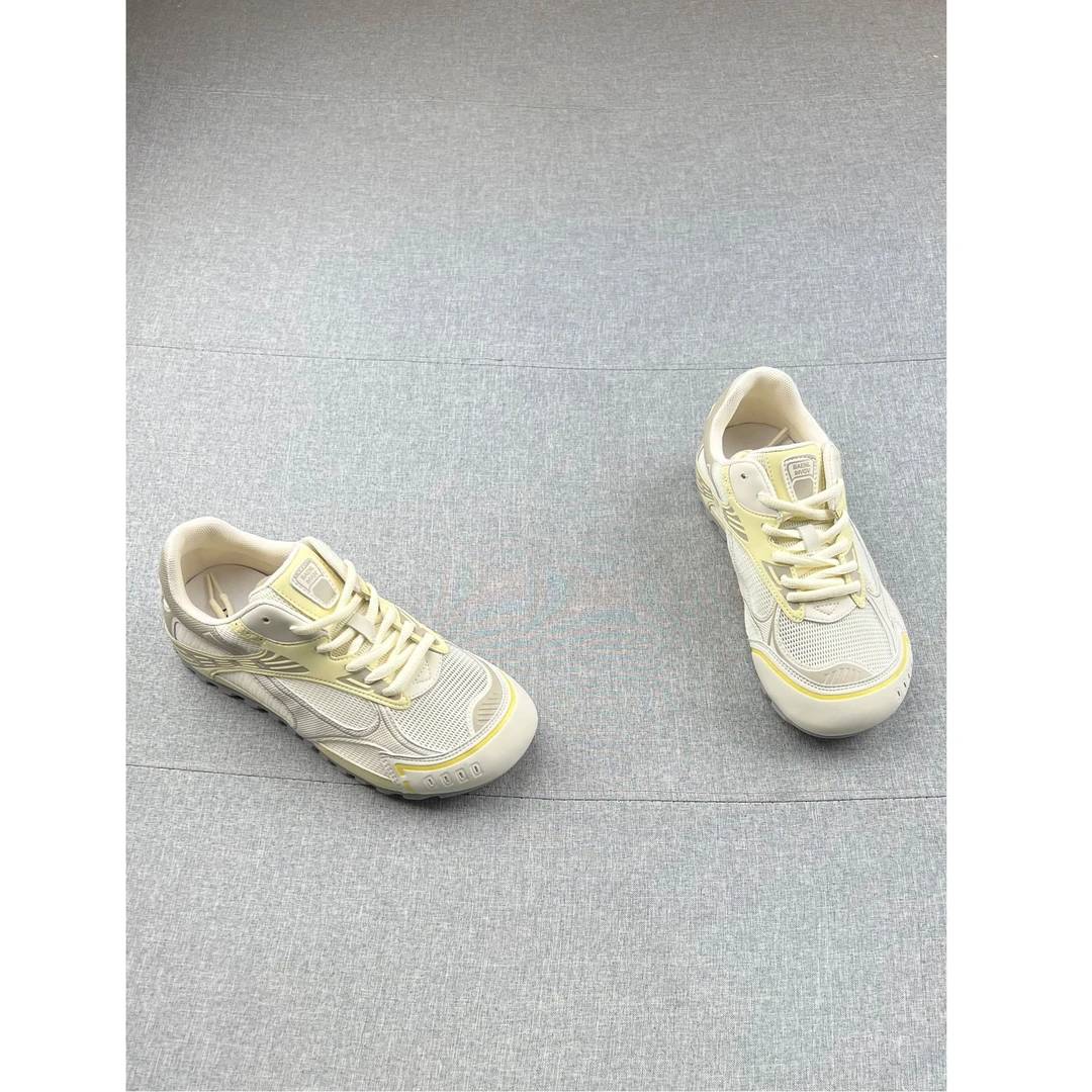 现货单网透气运动休闲鞋女德训鞋2025夏季新款防滑底登山鞋慢跑鞋