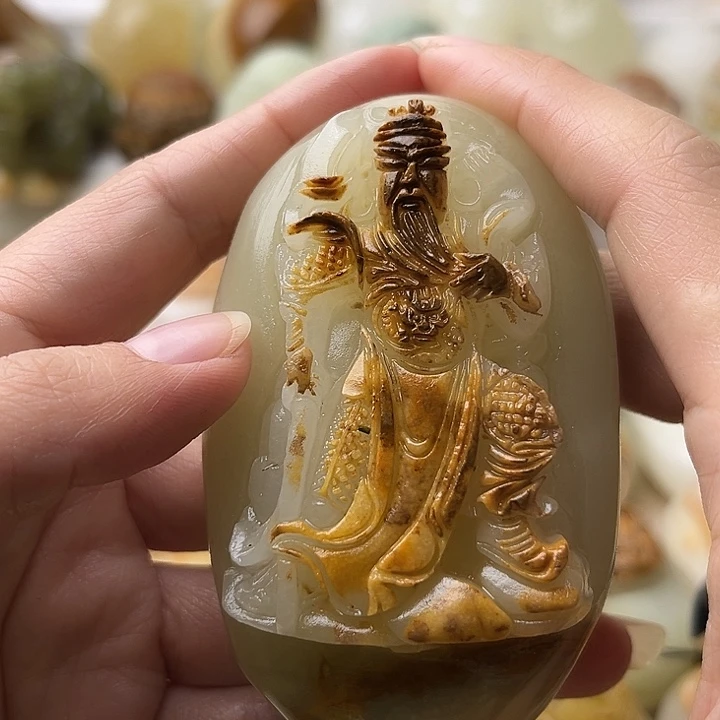 石材古青石不退换关公