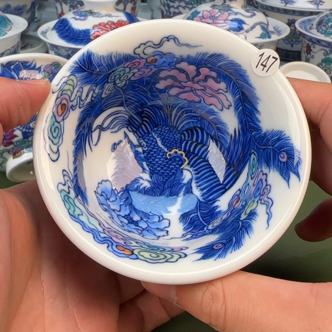 彦祖纯手工手绘茶具147