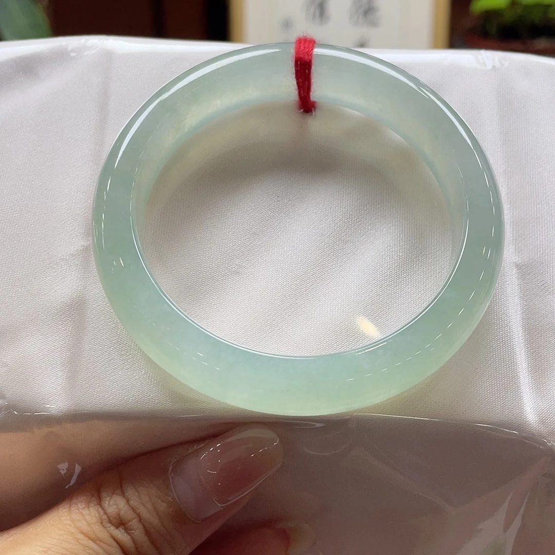 翡翠未镶嵌手镯43 号链接