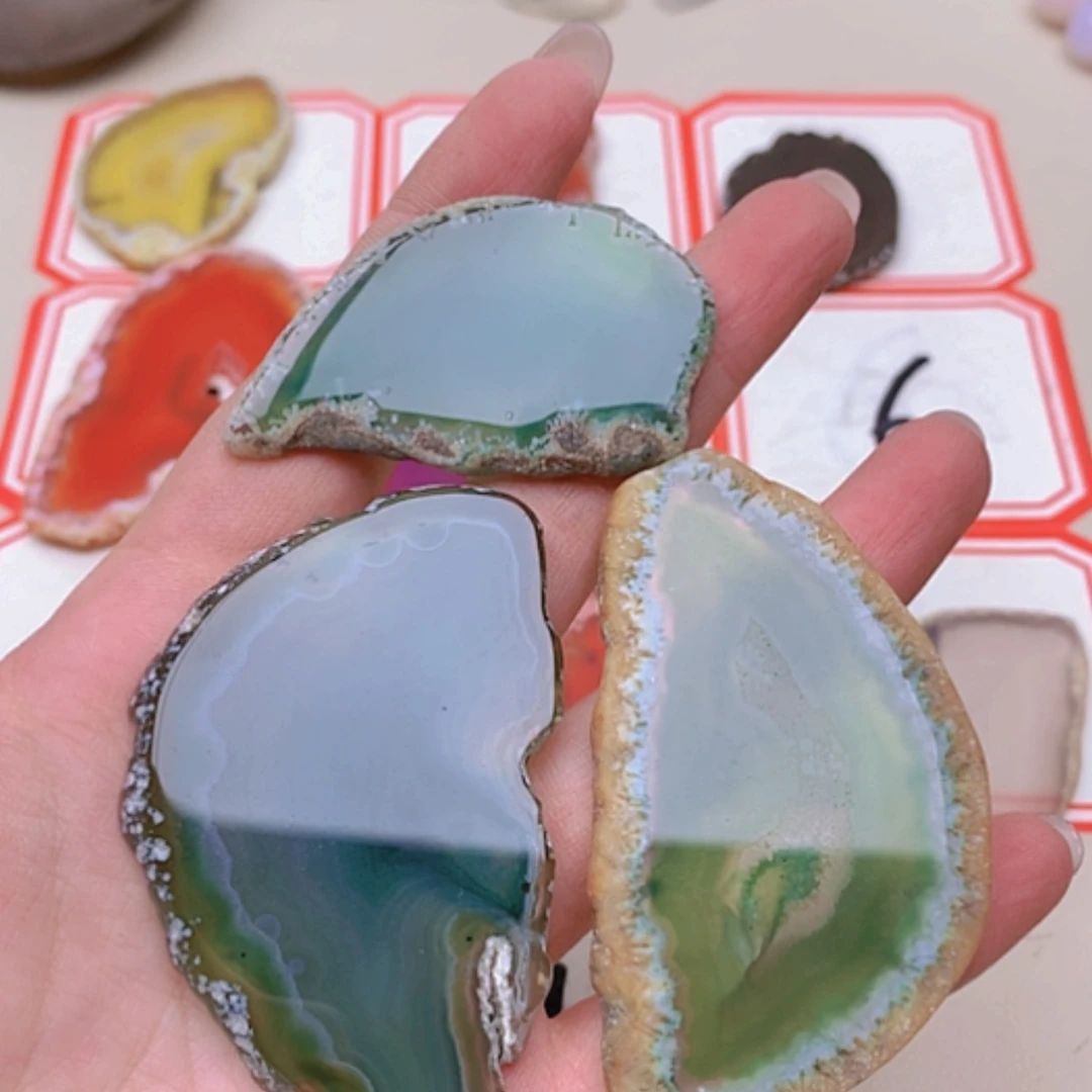 【闪购商品】未镶嵌玛瑙/玉髓珠宝半成品归***道