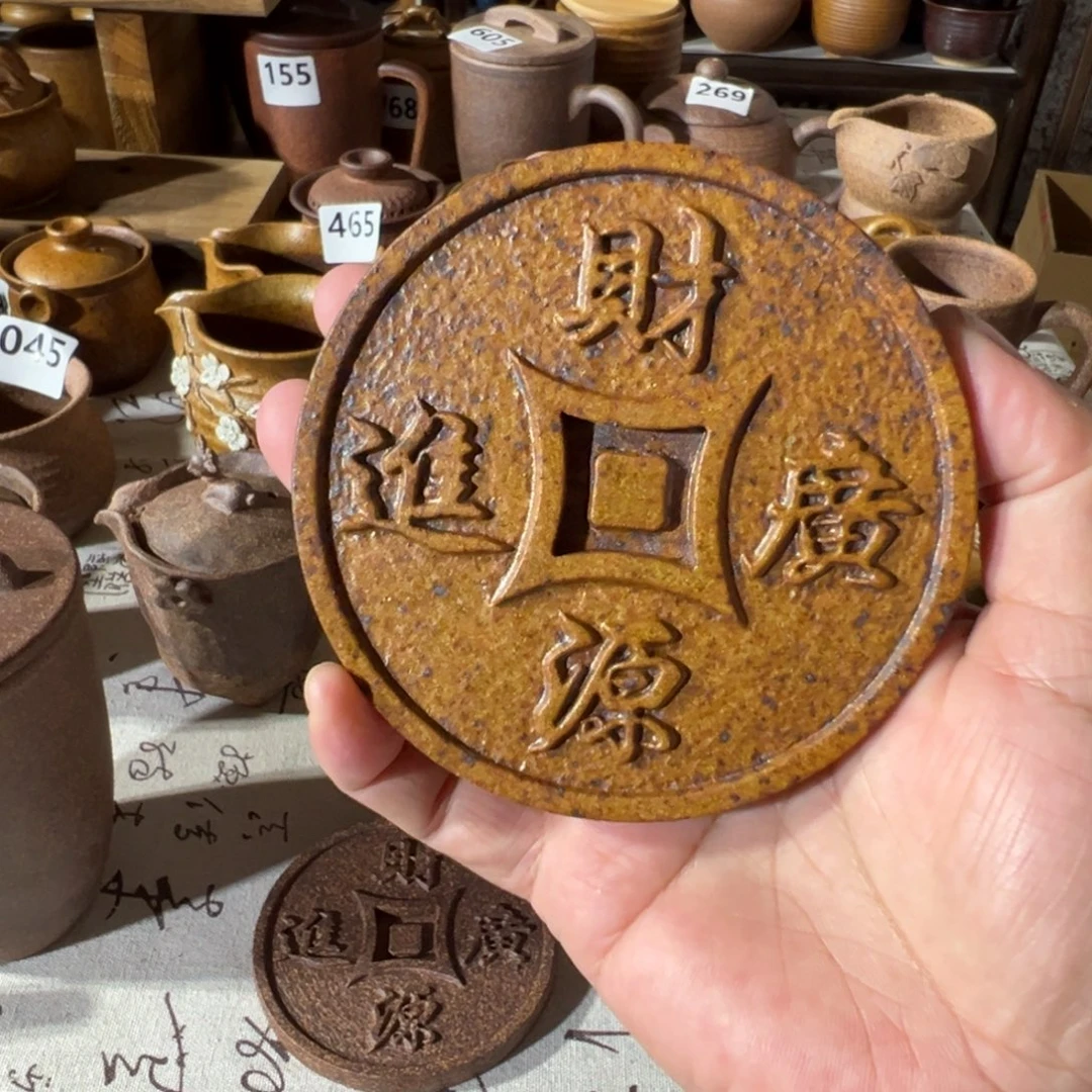 缸微瑕杯垫原谷烧高温粗瓷