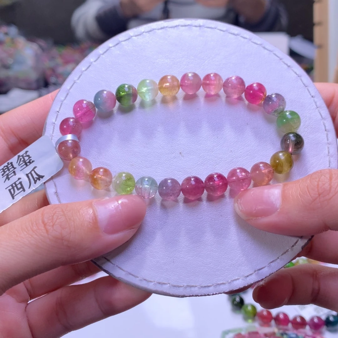 【闪购商品】未镶嵌手串碧玺7.7mm左右