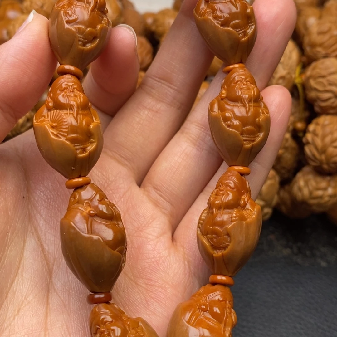 橄榄核手串包衣财神1.6+