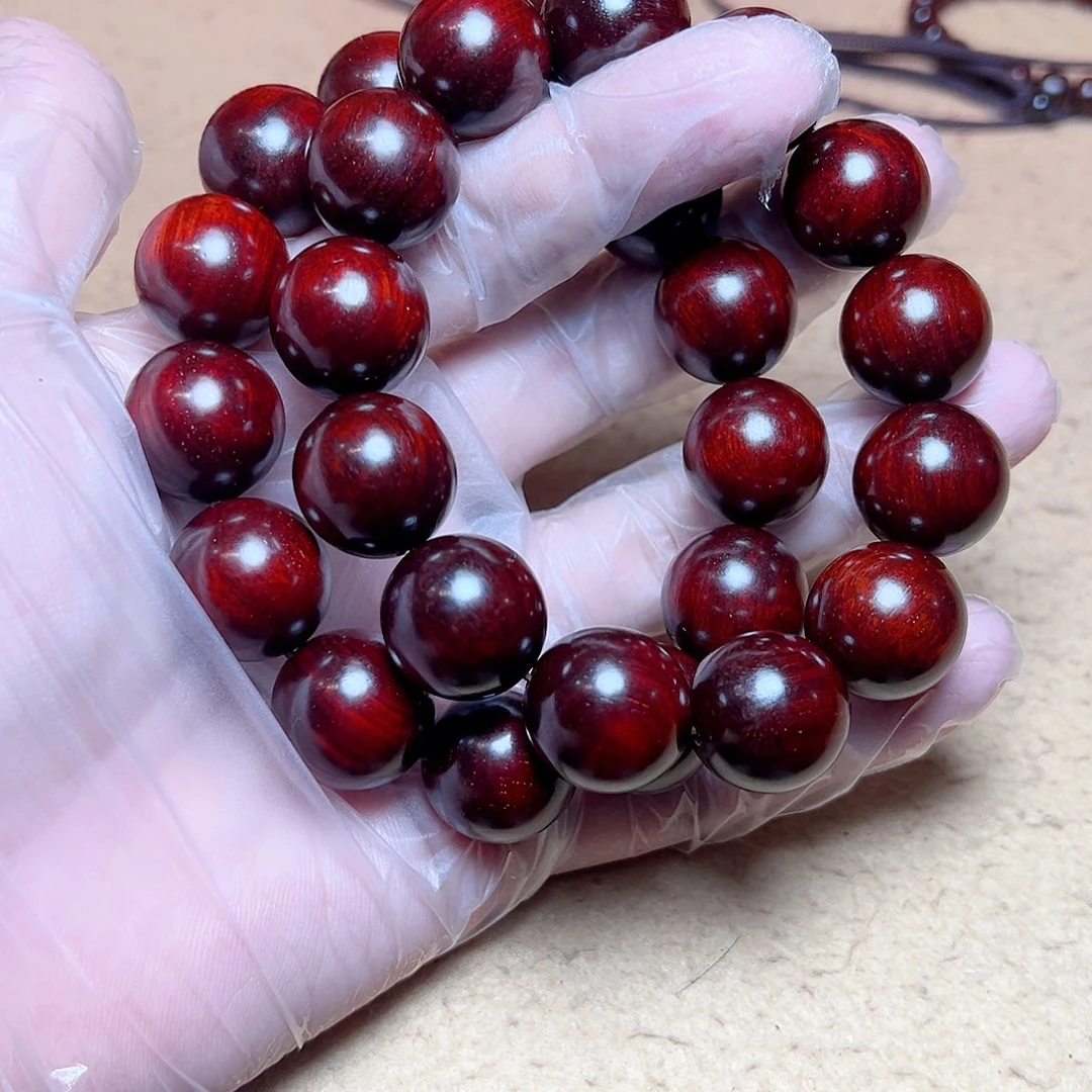 手串/手链小叶紫檀1.8黑飘红老料带星一档