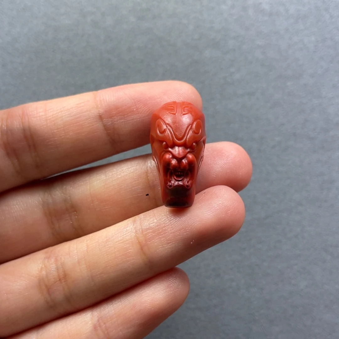 南红玛瑙未镶嵌配饰12.9mm