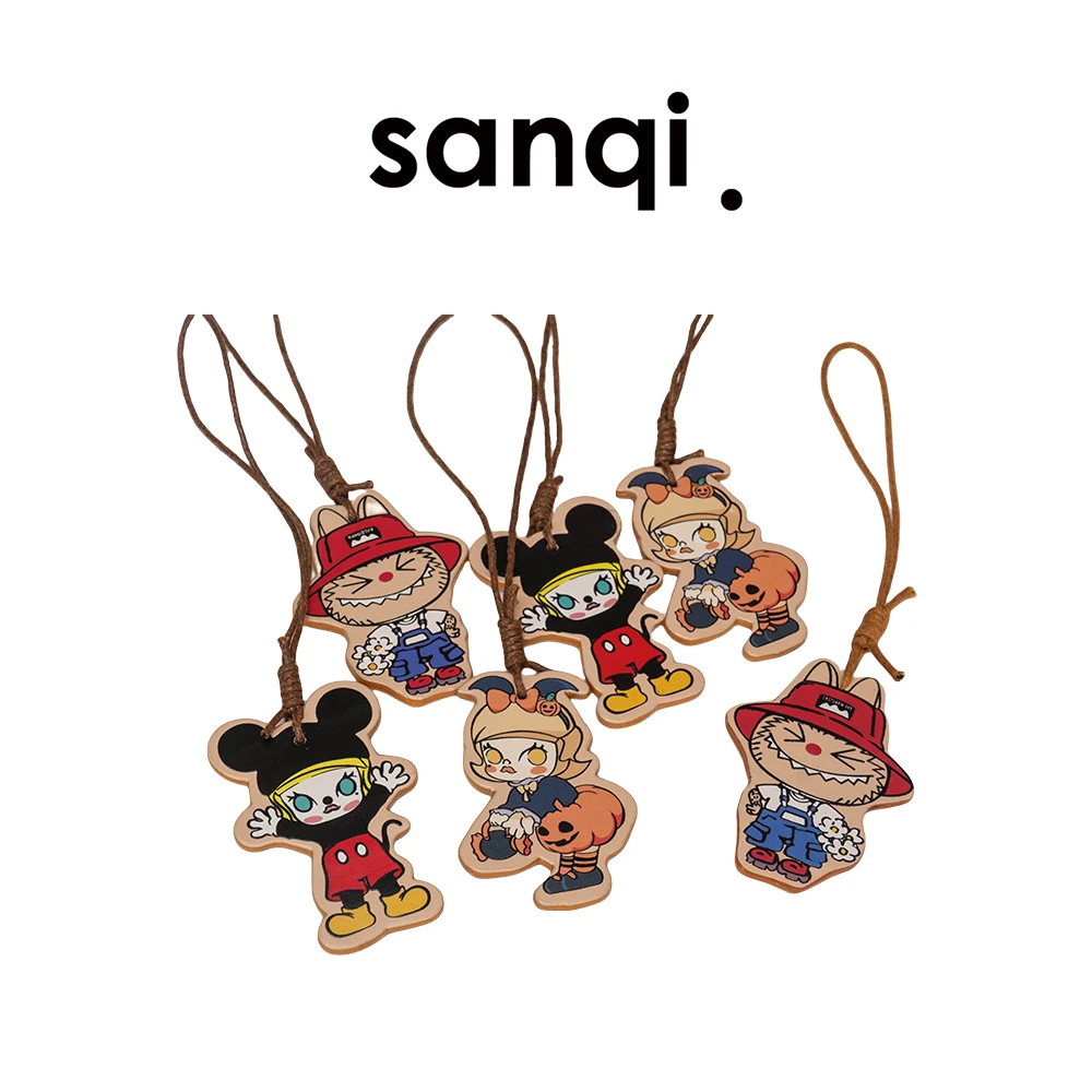 【布布吊牌】sanqimtime小叁七皮牌系列手工皮革挂件配饰包包挂饰