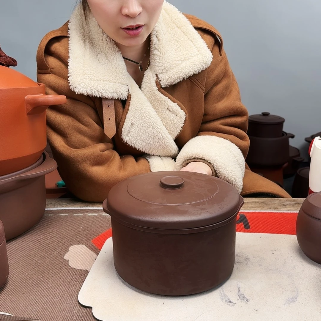 紫砂炖盅2升正品无暇