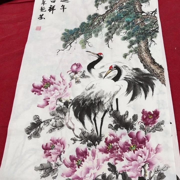 国画花鸟等多种鸟类和鸟类100.50