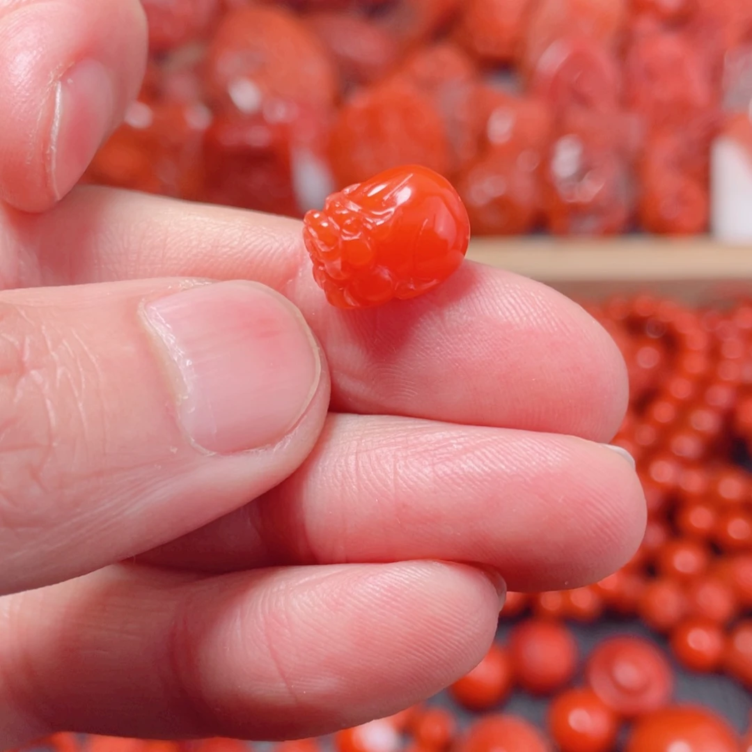 南红玛瑙手链未镶嵌