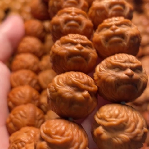 猴头核桃手串用****6舞台