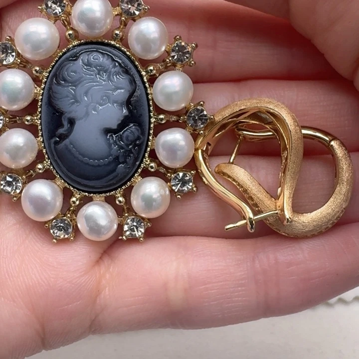 淡水珍珠耳饰未镶嵌