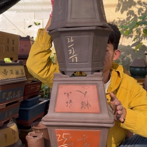 花盆紫砂特价包邮送出