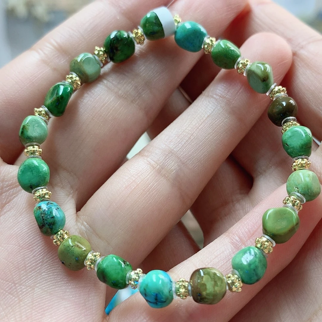 未镶嵌绿松石珠宝奇石