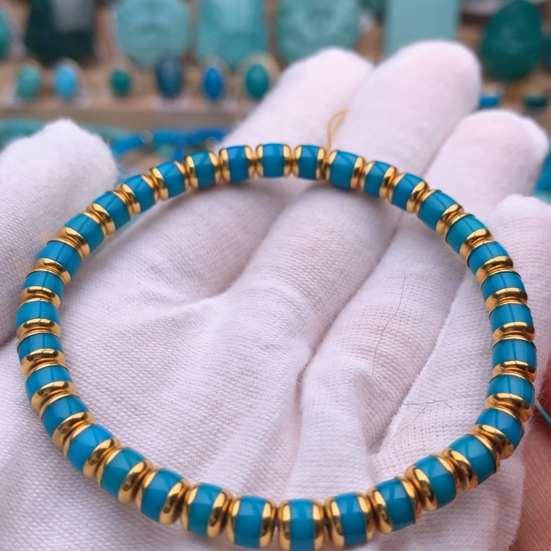 绿松石未镶嵌珠宝奇石