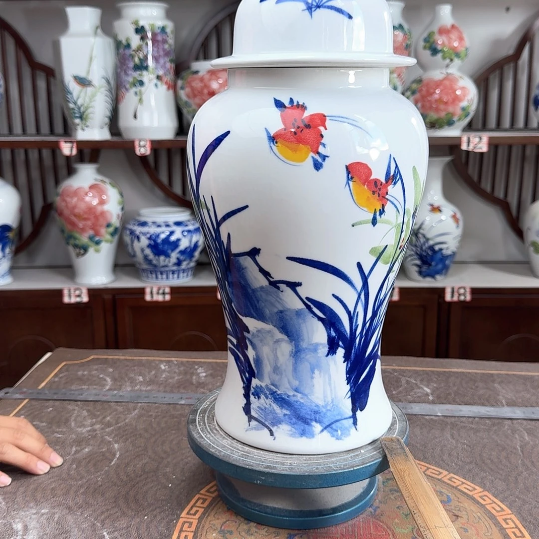 摆件景德镇陶瓷将玉